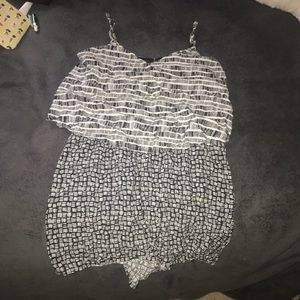 Old Navy 2 pattern Romper